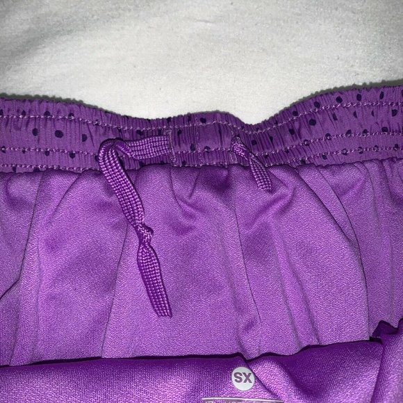 Nike Dri-Fit Womens Purple Print Lined Tempo Mesh - Picture 5 of 6